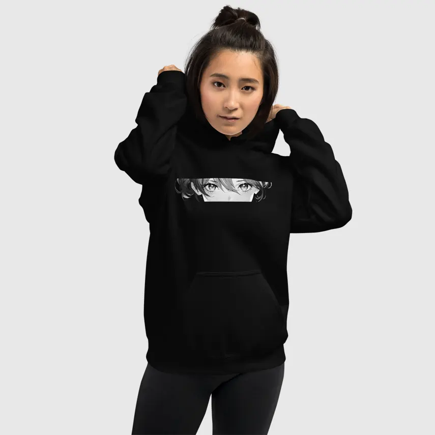 Anime on sale eyes hoodie