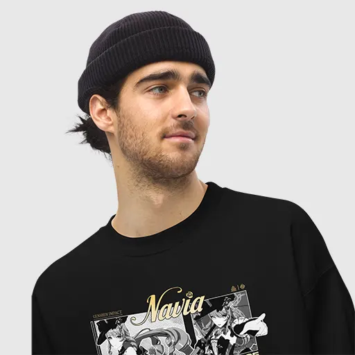 Navia - Helm of the Radiant Rose - Genshin Impact Sweater