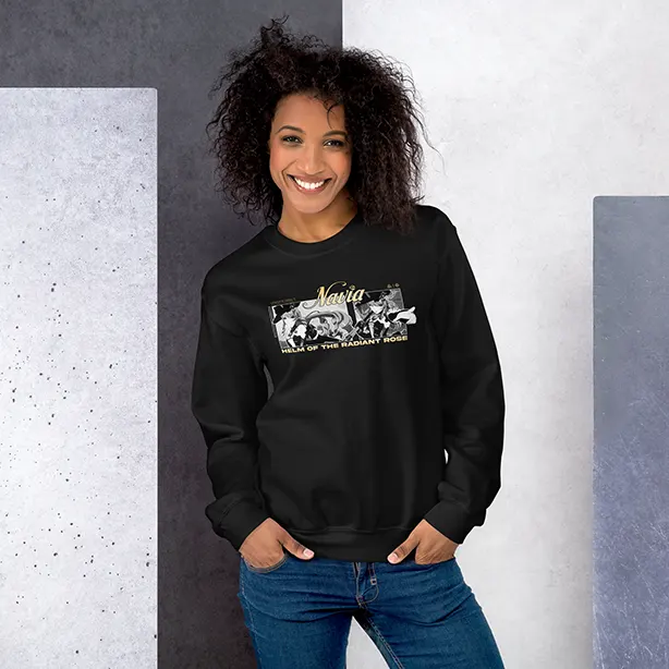 Navia - Helm of the Radiant Rose - Genshin Impact Sweater